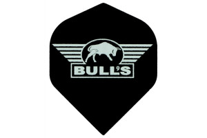Powerflite L Black Silver Bulls Logo