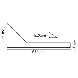 Γωνίες Κ?ίσης Για Π?δ?σφαιράκι Plastic-Low 20mm Πράσιν? Set 8 Pcs