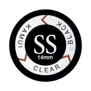 Πετσάκι Στέκας Kamui Clear Black Super Soft Ø 14 - Laminated - Original