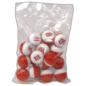 Bazzica Game Plastic Numbers Set
