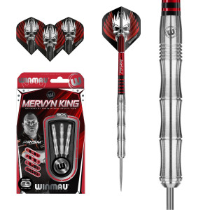 Winmau Mervyn King Silver Color Steel Tip 24g