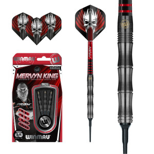 Winmau Mervyn King Onyx Coating 18g Softip