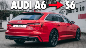 Audi S6 Look - Duplex Umbaukit für Audi A6 4K C8