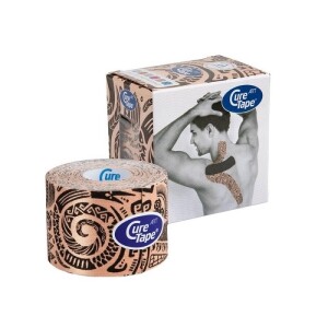 Cure Tape Art - plastry tejpy tapy do kinesiology tapingu (5cm x 5m) - tattoo