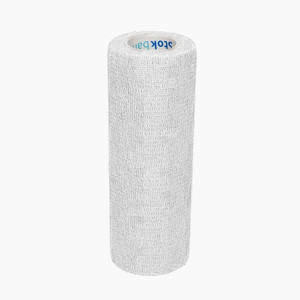 Stokban bandaż elastyczny samoprzylepny (15cm x 4,5m) - biały