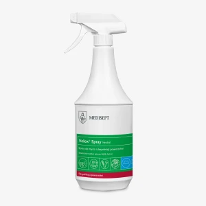 Velox Spray Medisept – preparat do dezynfekcji powierzchni i sprzętu medycznego 1L - neutral