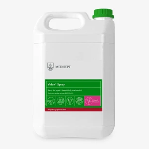 Velox Spray Medisept - płyn do dezynfekcji powierzchni i narzędzi 5L - tea tonic