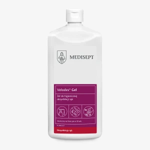 Velodes Gel Medisept - żel do higienicznej i chirurgicznej dezynfekcji rąk 500 ml