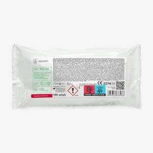 Velox Wipes NA Medisept - bezalkoholowe chusteczki do dezynfekcji powierzchni wkład 100 szt.