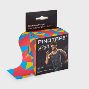 Pino Tape Pro Sport - plastry tejpy tapy do kinesiology tapingu (5cm x 5m) - 80's style