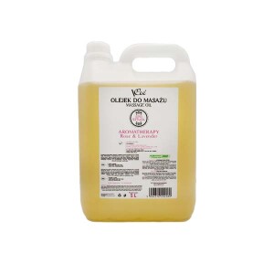 Naturalny wegański olejek do masażu VCee 5000 ml - róża & lawenda