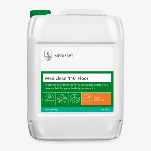 Mediclean MC 110 Floor Medisept – koncentrat do mycia i pielęgnacji podłóg 5L - pomarańcza