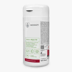 Velox Wipes NA Medisept – bezalkoholowe chusteczki do dezynfekcji powierzchni puszka 100 szt.
