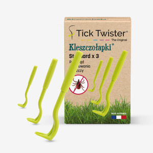 Kleszczołapki Tick Twister - wersja standard x3