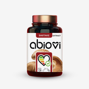 Shiitake (Twardnik japoński) ekstrakt 12:1 - 60 kapsułek