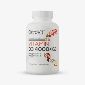 Witamina D3 4000 IU + K2 OstroVit - 100 tabletek