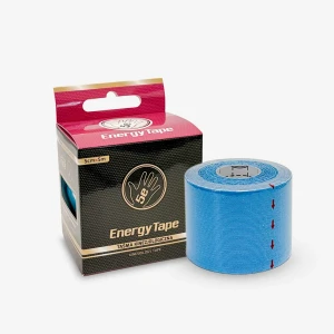 Energy Tape 5E - plastry tejpy tapy do kinesiology tapingu (5 cm x 5 m) - jasnoniebieski