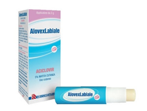 recordati AlovexLabiale Aciclovir 5% Matita Cutanea