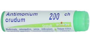 Boiron Antimonium Crudum 200CH Globuli Omeopatici 1g