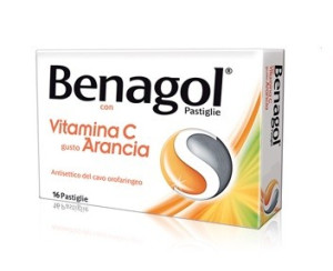 Reckitt Benckiser Benagol*vitamina c arancia 36 pastiglie
