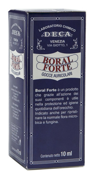 Deca Laboratorio Boral Forte Gocce per l'Igiene dell'Orecchio 10 ml