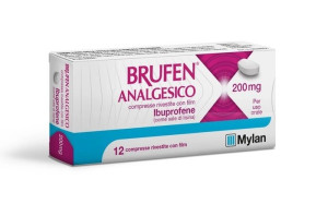 Mylan Brufen analgesico*12 compresse rivestite 200mg