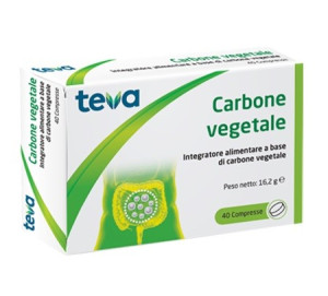 teva Carbone vegetale 40 compresse