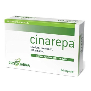 Cristalfarma Cinarepa Integratore per il Fegato 24 capsule