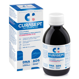 Curasept Collutorio Disinfettante Clorexidina 0,12% Flacone da 200 ml