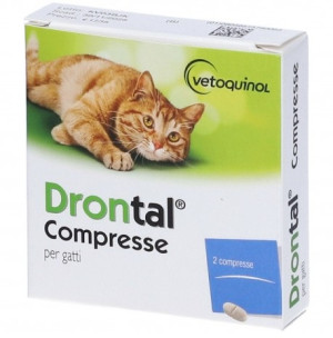 bayer_divsanitaanimale Drontal Gatto 2 Compresse per Sverminare