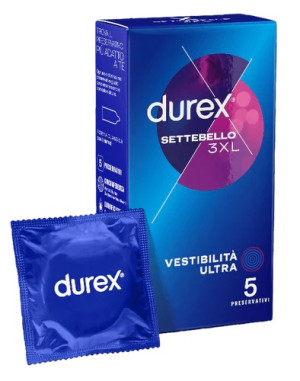 karex_industries_sdn_bhd Durex Settebello 3XL Vestibilità Ultra 5pezzi
