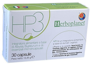 Herboplanet HP3 Integratore Gonfiore 30 Capsule