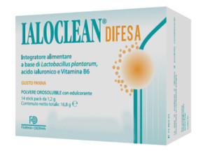 Farmaderma Ialoclean Difesa Integratore Sistema Immunitario 14 Stick Pack