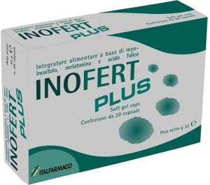 italfarmaco Inofert Plus Integratore per l'Ovulazione 20 capsule softgel