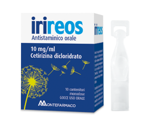 Genetic Irireos antistaminico Gocce Orali 10 flaconcini 10 mg 1ml
