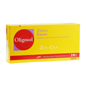 Labcatal Oligoelementi Labcatal Nutrition Zinco Rame Oligosol 28 Fiale