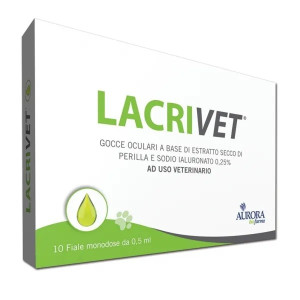 Aurora Biofarma Lacrivet Gocce Oculari Veterinarie 10 Fiale Monodose