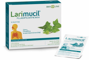 Biosline Larimucil Tosse Gola N-Acetilcisteina 600 mg 10 bustine