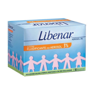 unither_pharmaceuticals Libenar Aerosol 3% Ipertonica per Aerosol 30 fiale