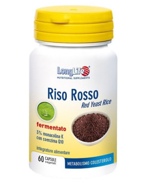 Longlife riso rosso 100 capsule vegetali