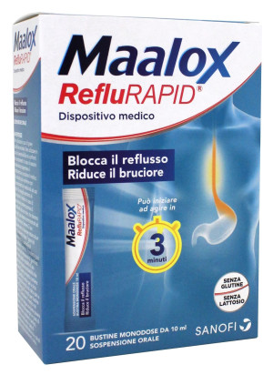 Biofarma Group Maalox reflurapid 20 bustine