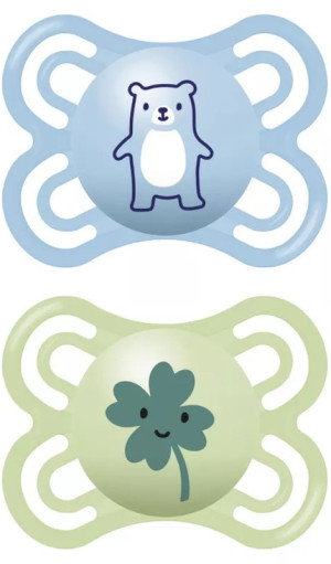 Baby Italia Mam Perfect Silicone 2-6 mesi 2 Ciucci Maschili
