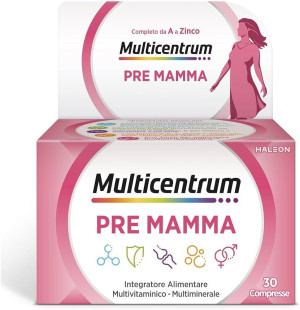 Haleon Multicentrum Premamma Integratore per il Concepimento 30 compresse