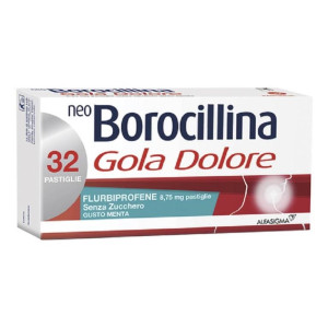 alfa_wassermann Neoborocillina gola dolore 32 pastiglie