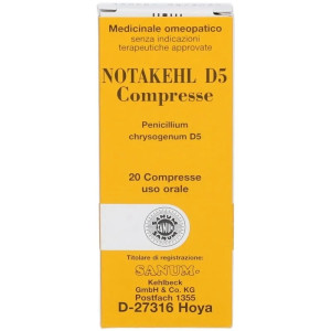 sanumkehlbeck_co_kg Notakehl D5 Sanum Rimedio Omeopatico 20 compresse