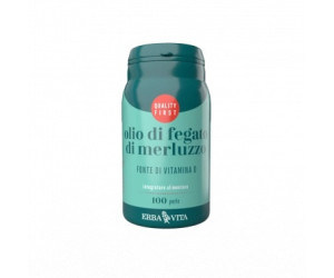 Erba Vita Olio Fegato Di Merluzzo 100 Perle 453 mg