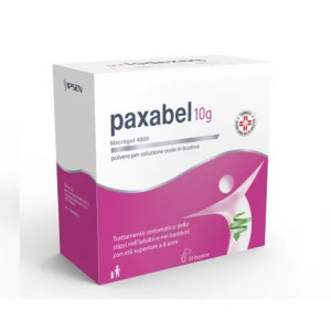 ipsen Paxabel Macrogol 4000 Polvere Lassativa 20 bustine 10 grammi