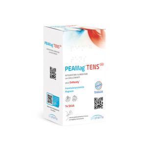 Geofarma Peamag Tens 1200 Integratore di PEA e Magnesio 14 Stick