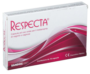 Sandoz Respecta 10 Capsule Orali Benessere Vaginale