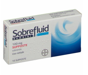 Bayer Sobrefluid*bambini 10 supposte 100mg